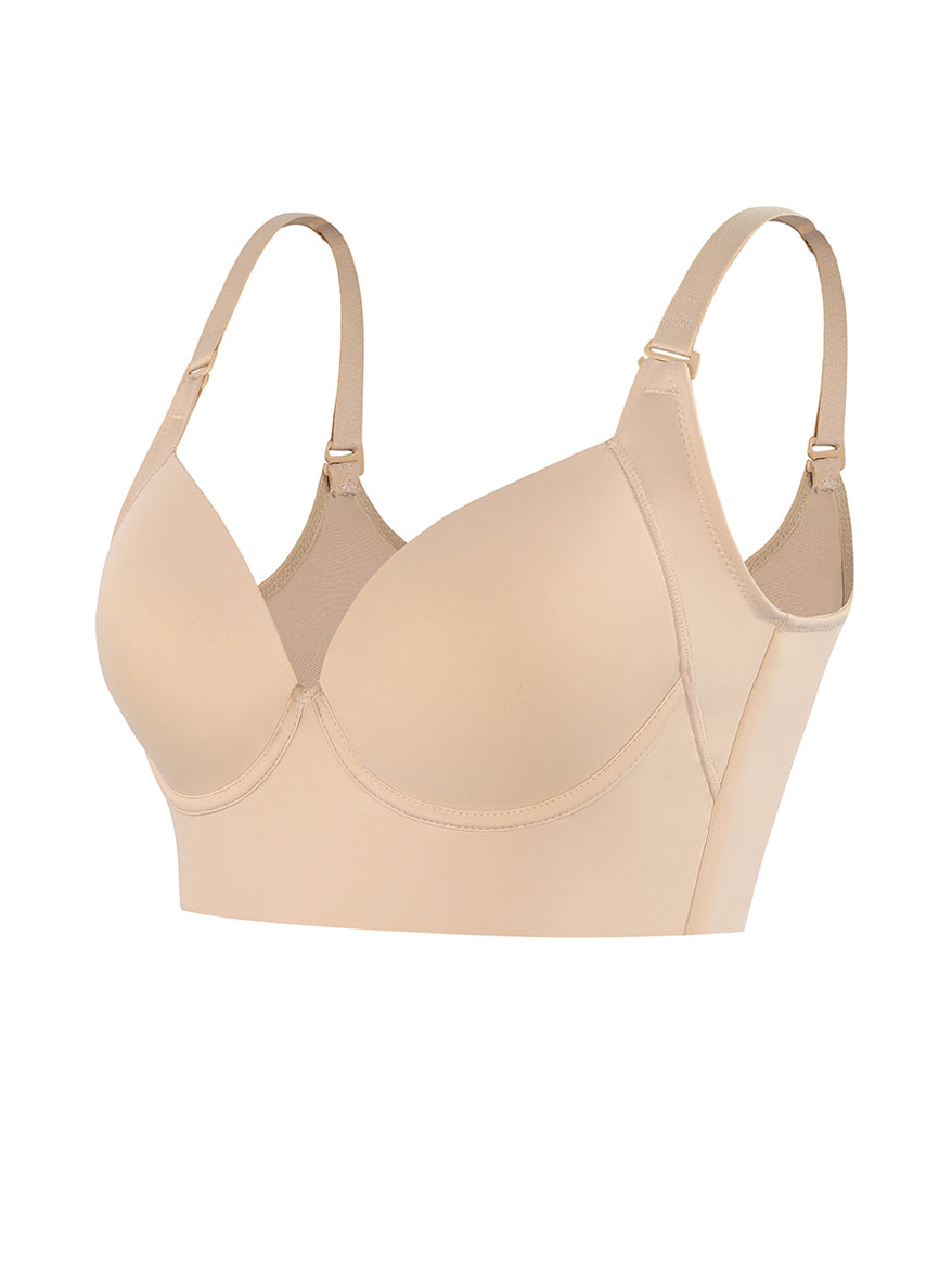 SO SO82001 Juniors' Smooth Plunge Push-Up Bra - Nude (36 b) Delivery or  Pickup Near Me - Instacart