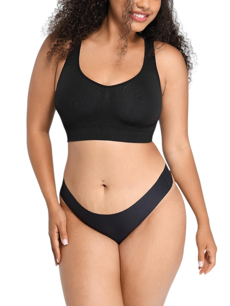 Supportive Full Coverage Pull-Over Comfort Bra