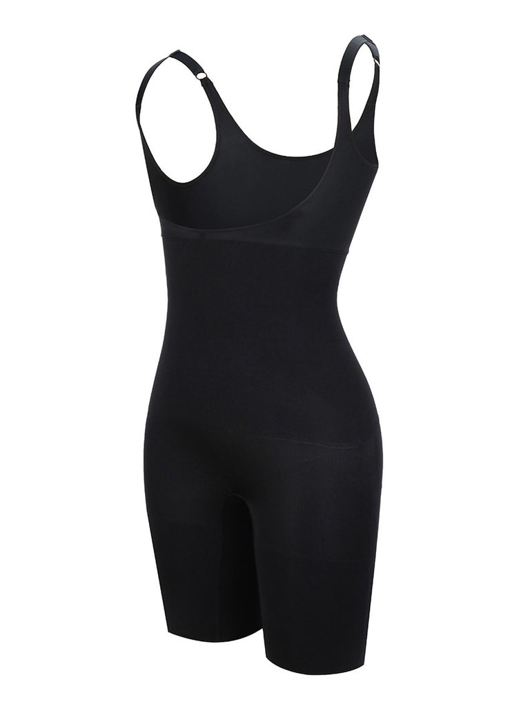 Seamless Shapewear Compression Bodysuit - Black – Pear Shapewear