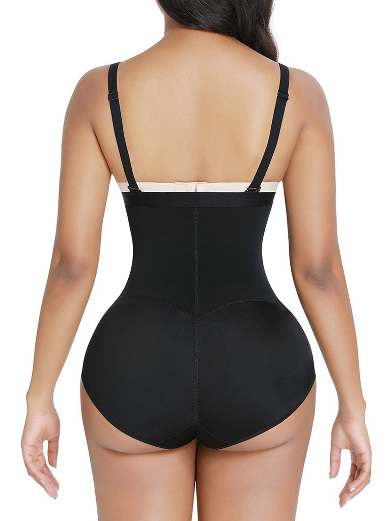 Women Shapewear Bodysuit Tummy Control Tummy Control Solid Color Deep V  Neck Skims Adjustable Body Suit Jumpsuits Clothing, Black, Small :  : Clothing, Shoes & Accessories